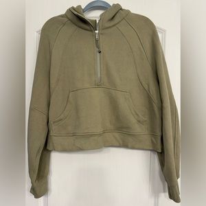 Lululemon Oversized Half Zip Scuba *M